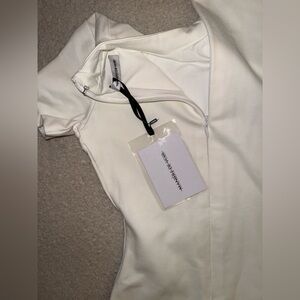 Maniere De Voir Cream Jumpsuit